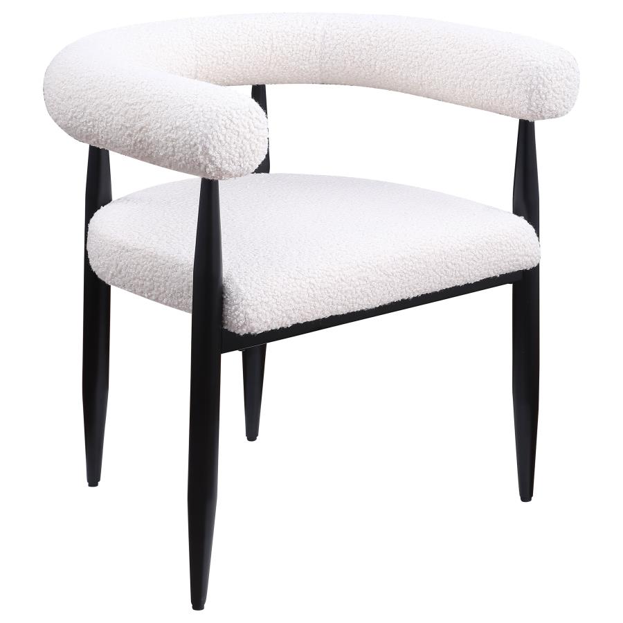Camden 5-piece Round Faux Marble Top Dining Set
