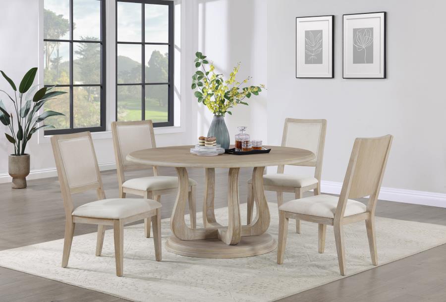 Trofello 5-piece Round Dining Table Set