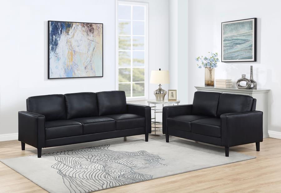 Ruth Faux Leather Livingroom Set