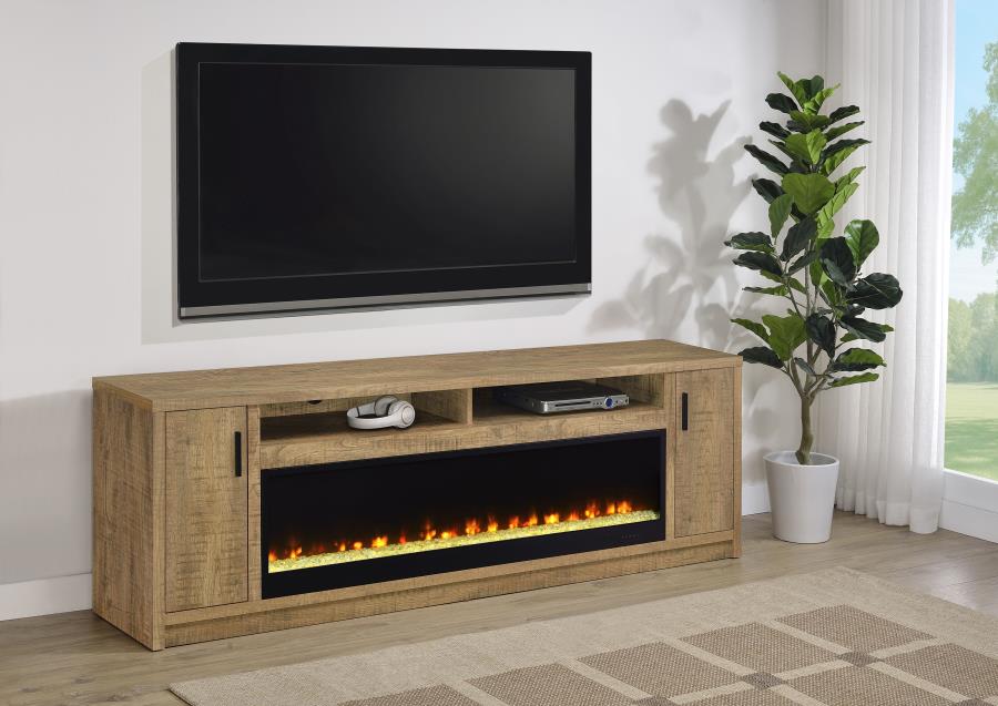 Eddy Fireplace Tv Stand