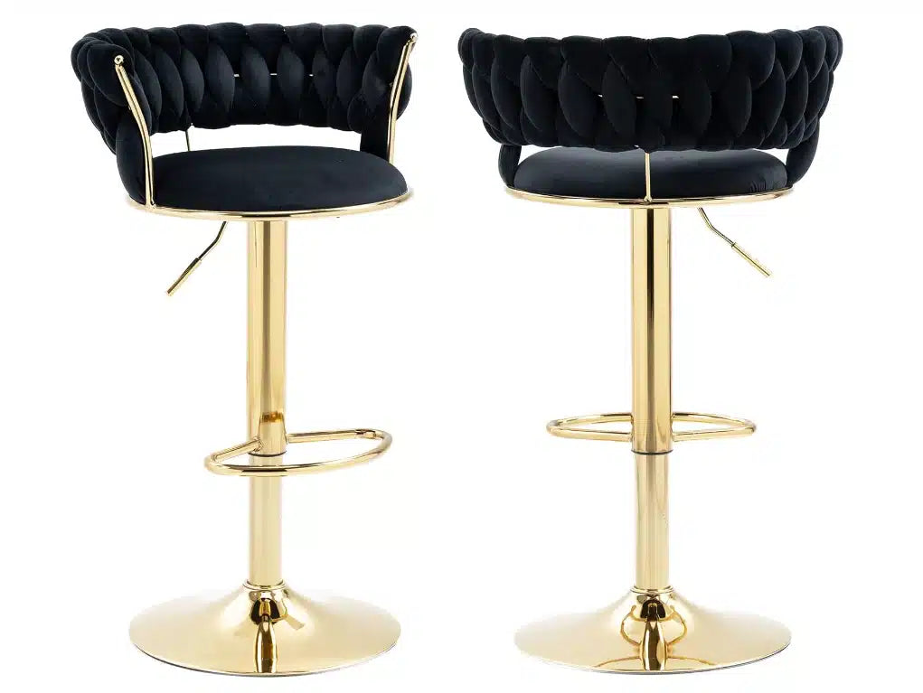 4060 Velvet Bar Stools