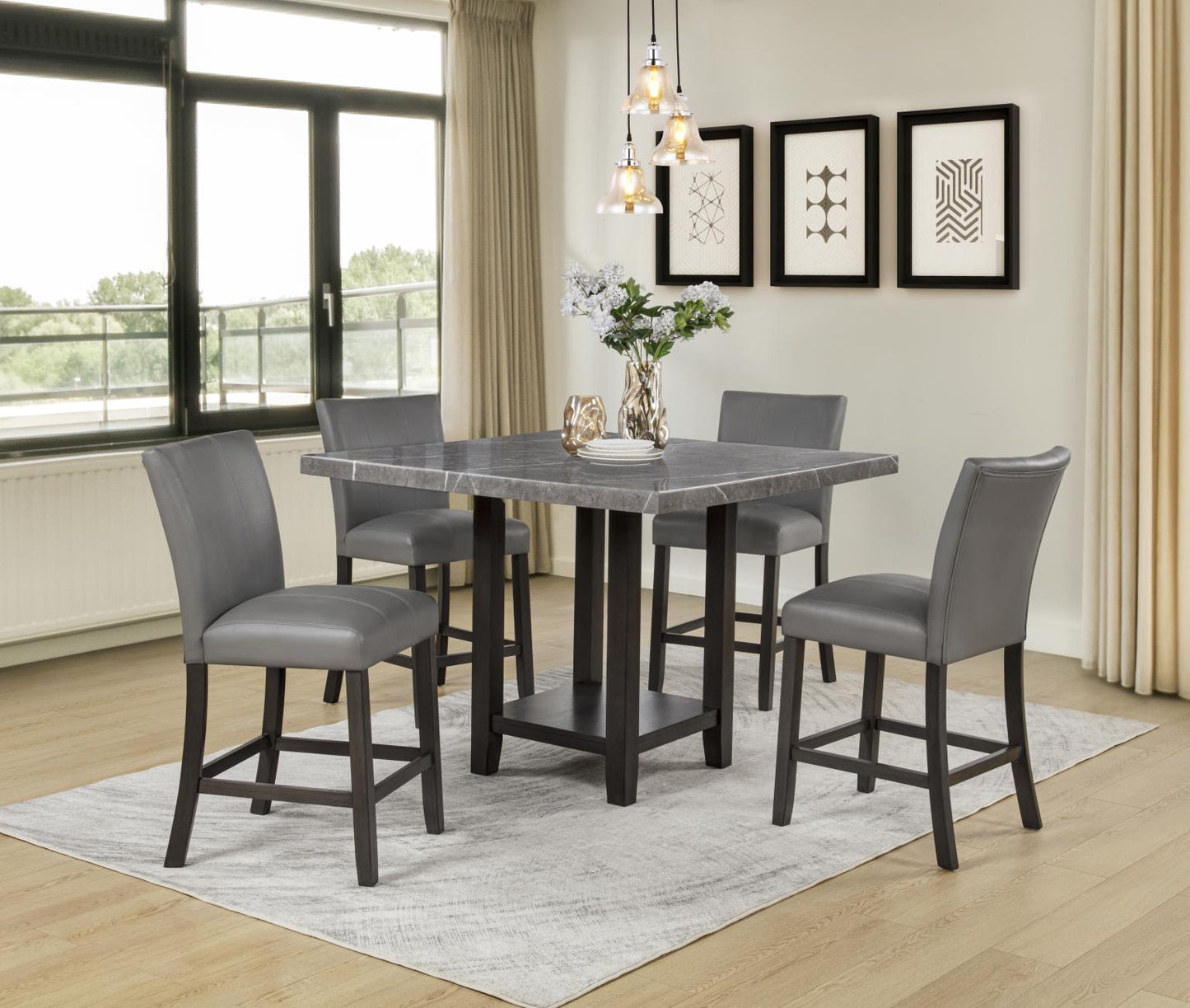 Zora Counter-Height Dining Set