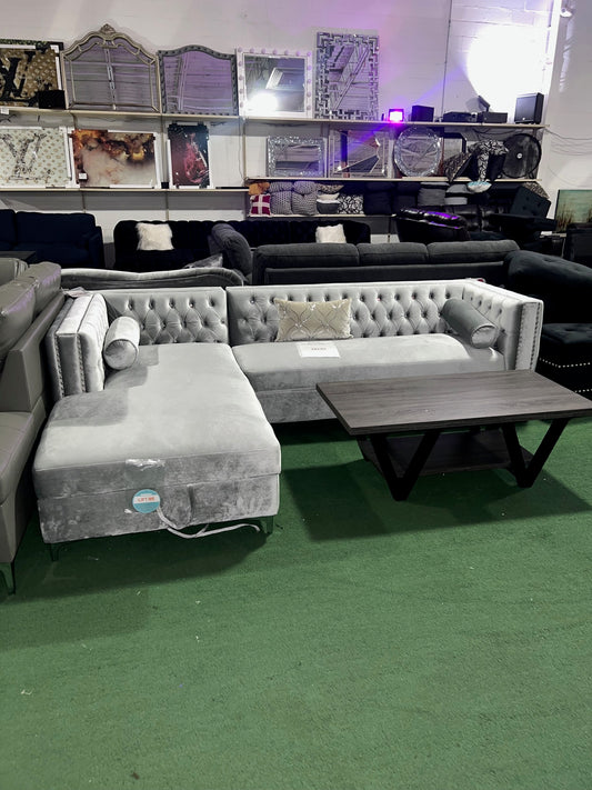 Bellaire Sectional with Storage Chaise