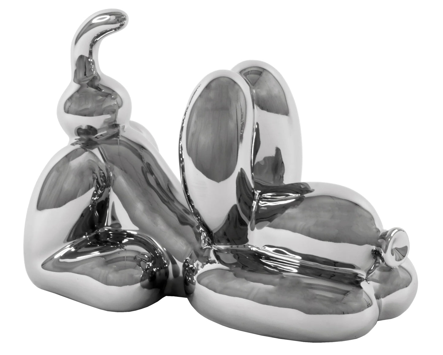 Playful Ballon Dog Tabletop Sculpture