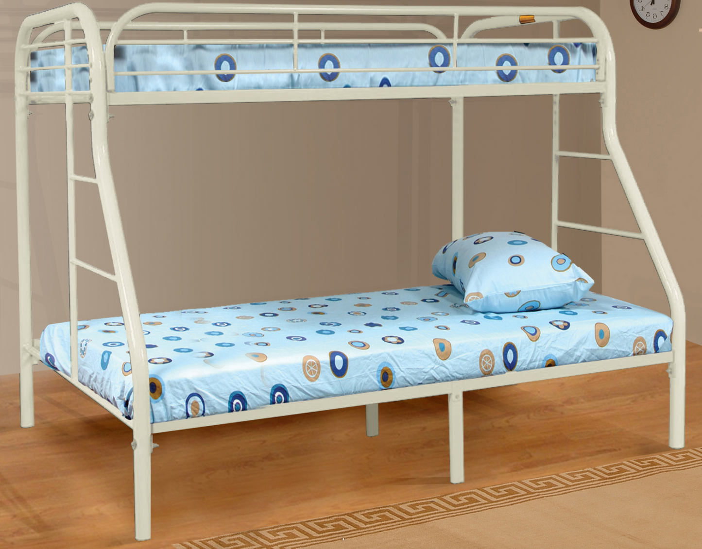 Twin/Full Metal Bunkbed (7090)