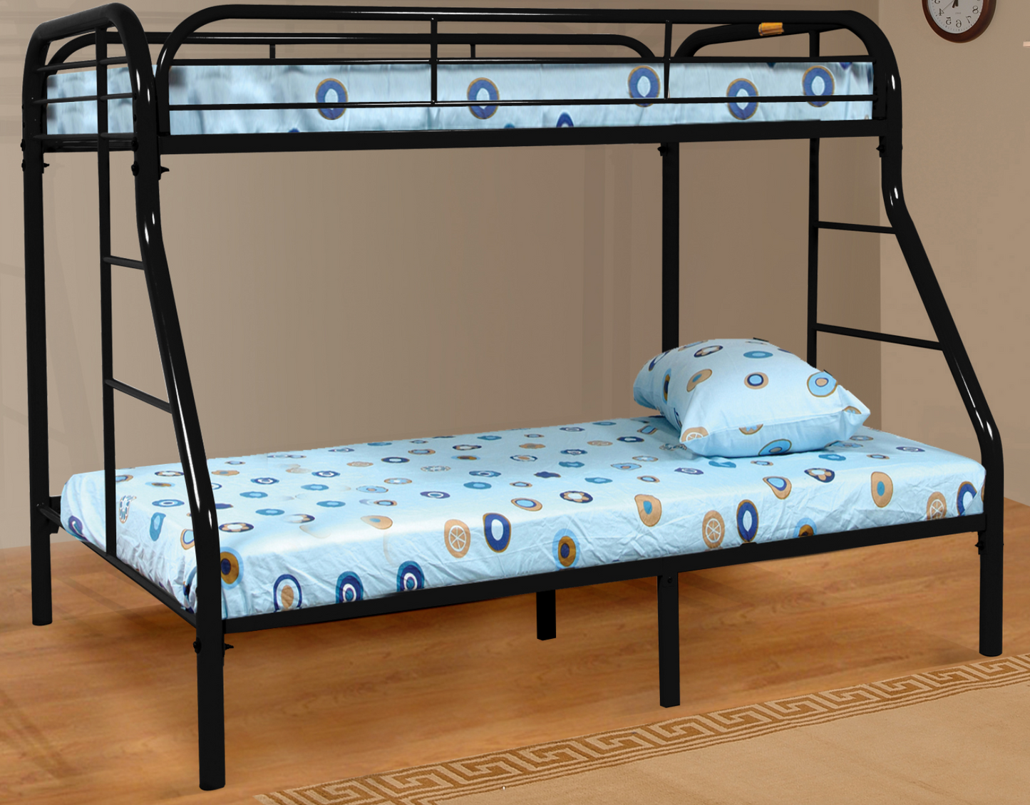 Twin/Full Metal Bunkbed (7090)