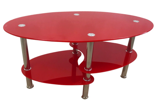 3 Tier Glass Coffee Table