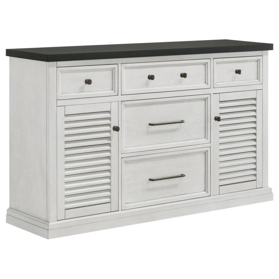 Aventine 5-drawer Sideboard Buffet Cabinet