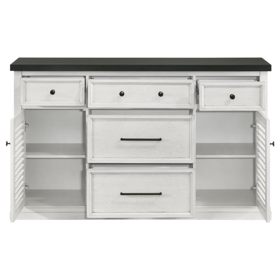 Aventine 5-drawer Sideboard Buffet Cabinet