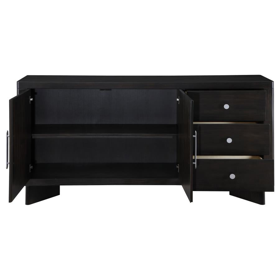 Hathaway 3-drawer Sideboard Buffet Cabinet