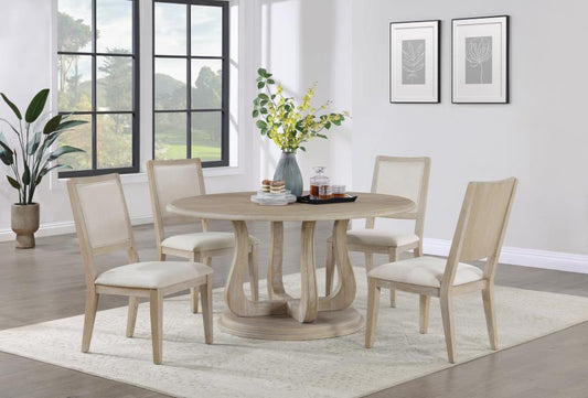 Trofello 5-piece Round Dining Table Set