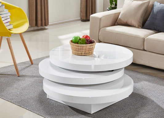 3 Tier Round Coffee Table