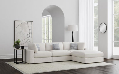 Serene 4pc Upholstered Sectional