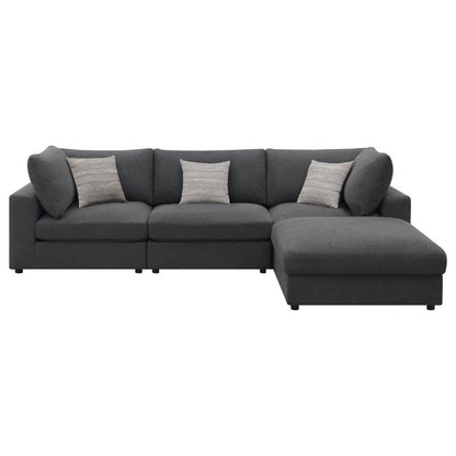 Serene 4pc Upholstered Sectional