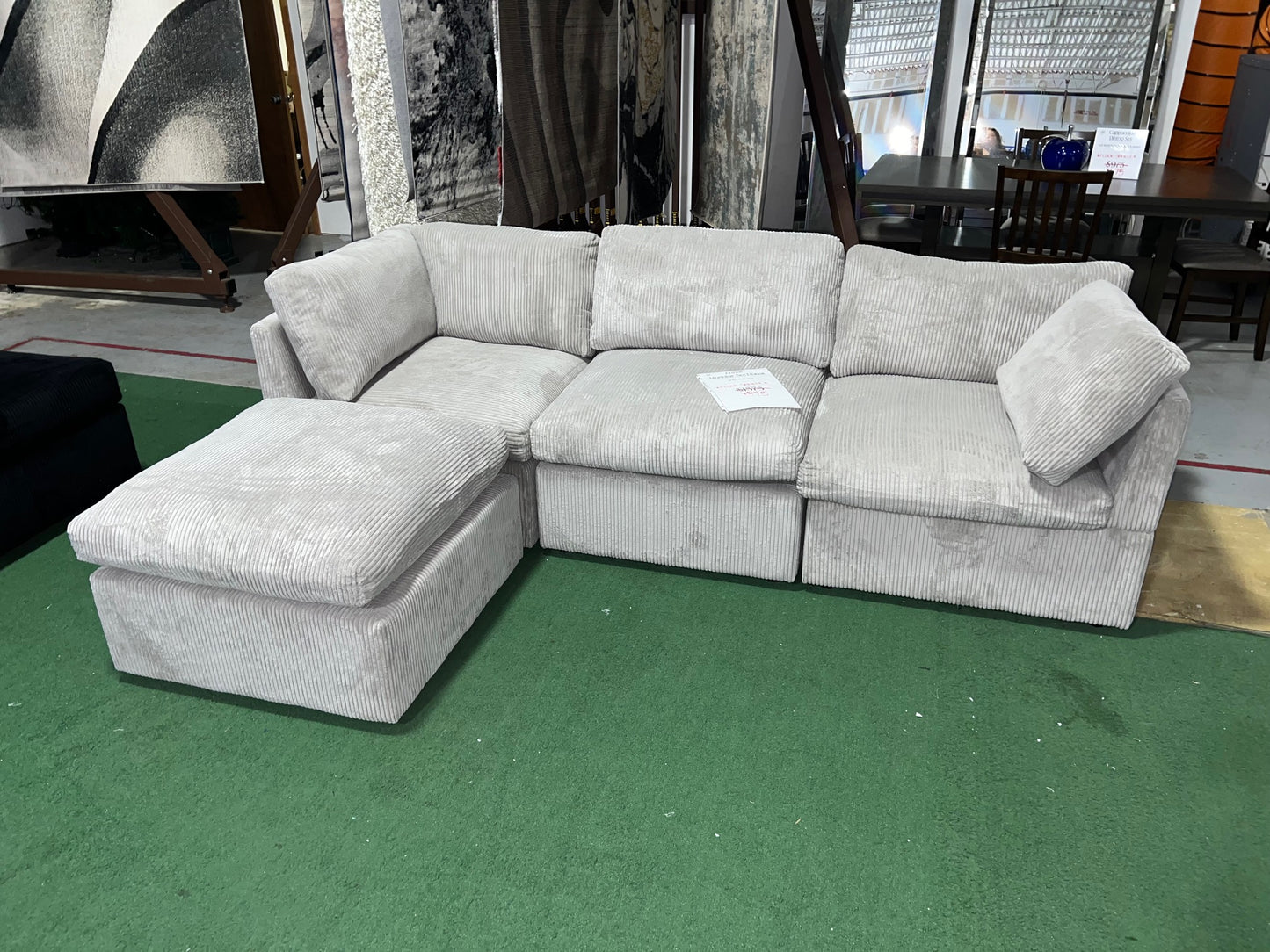 Gray Modular Sectional