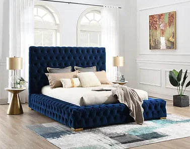 Bizzaro Velvet Bed Frame