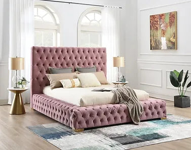 Bizzaro Velvet Bed Frame