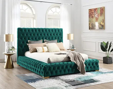 Bizzaro Velvet Bed Frame