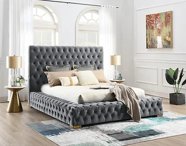 Bizzaro Velvet Bed Frame