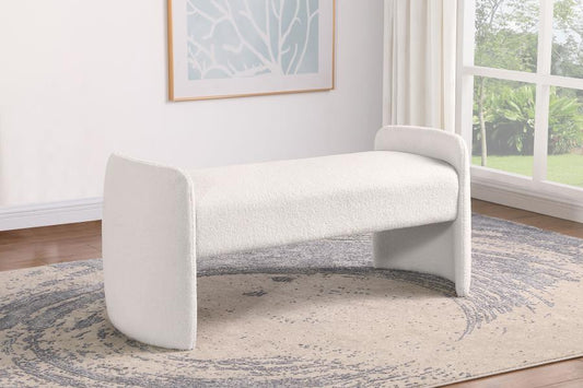 Peoria Velvet Upholstered Accent Bench