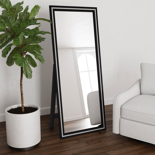 Windrose LED Standing Mirror