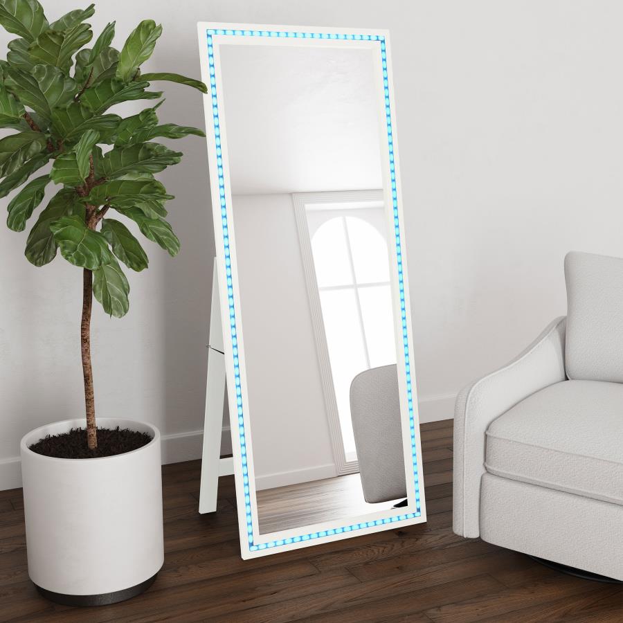 Windrose LED Standing Mirror