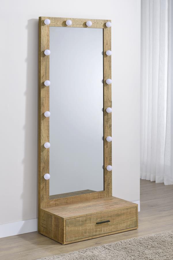 Spector 1-drawer Full-Length Floor Mirror