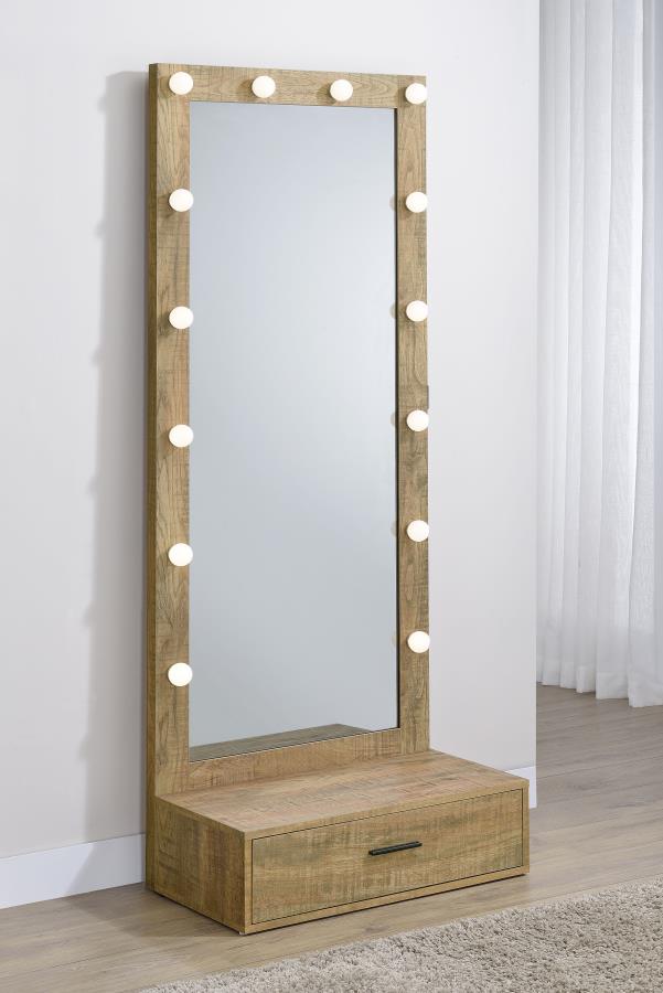 Spector 1-drawer Full-Length Floor Mirror