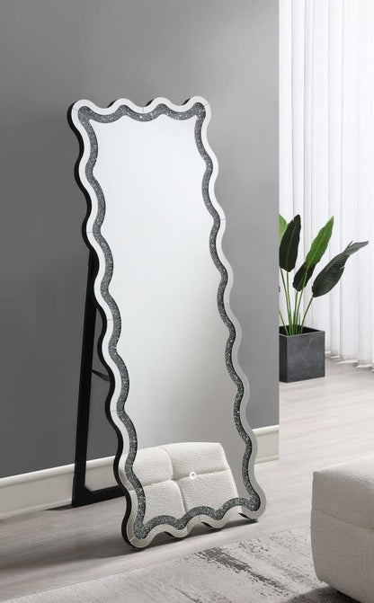 Brixey LED Standing Mirror