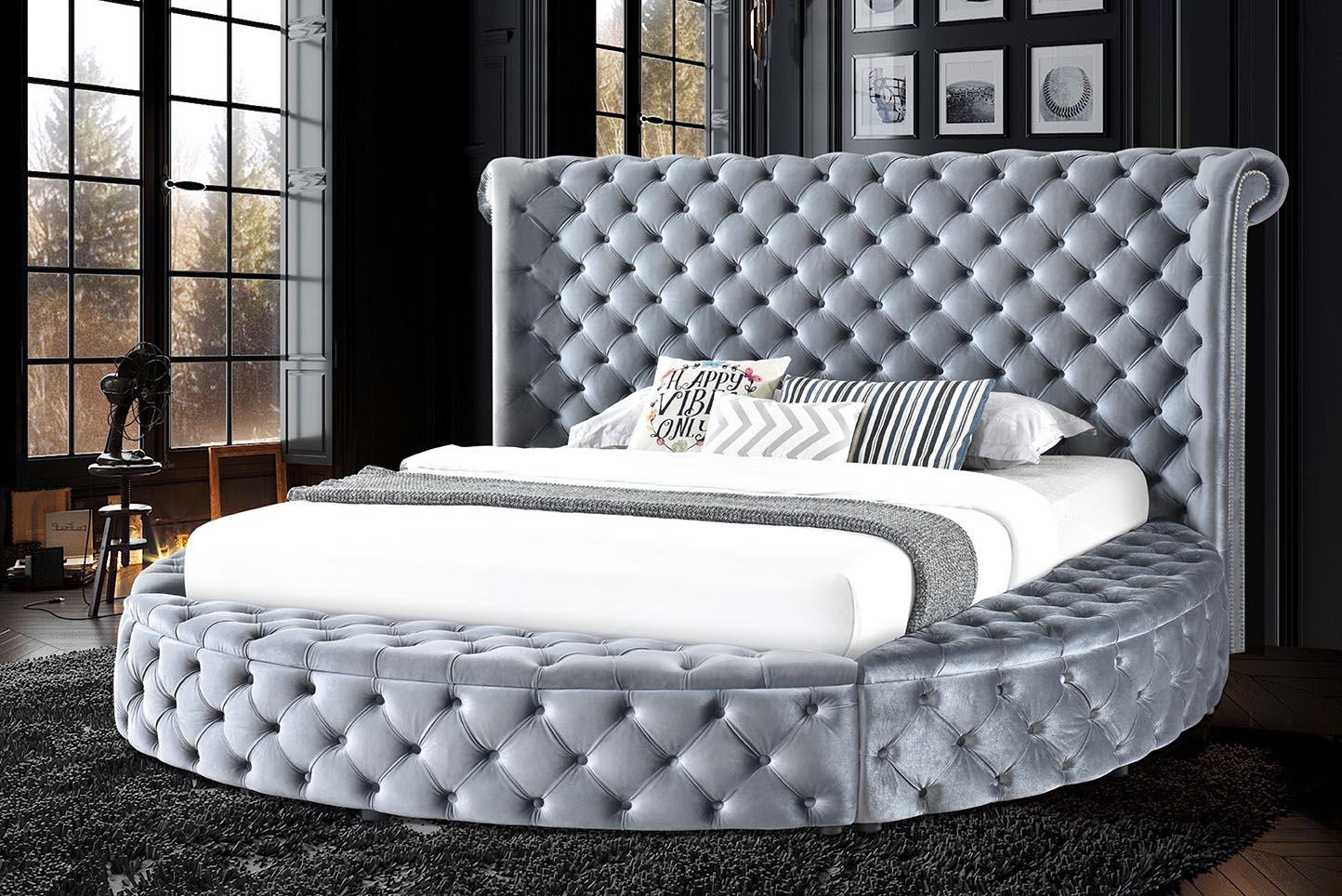 Round Storage Bed Frame