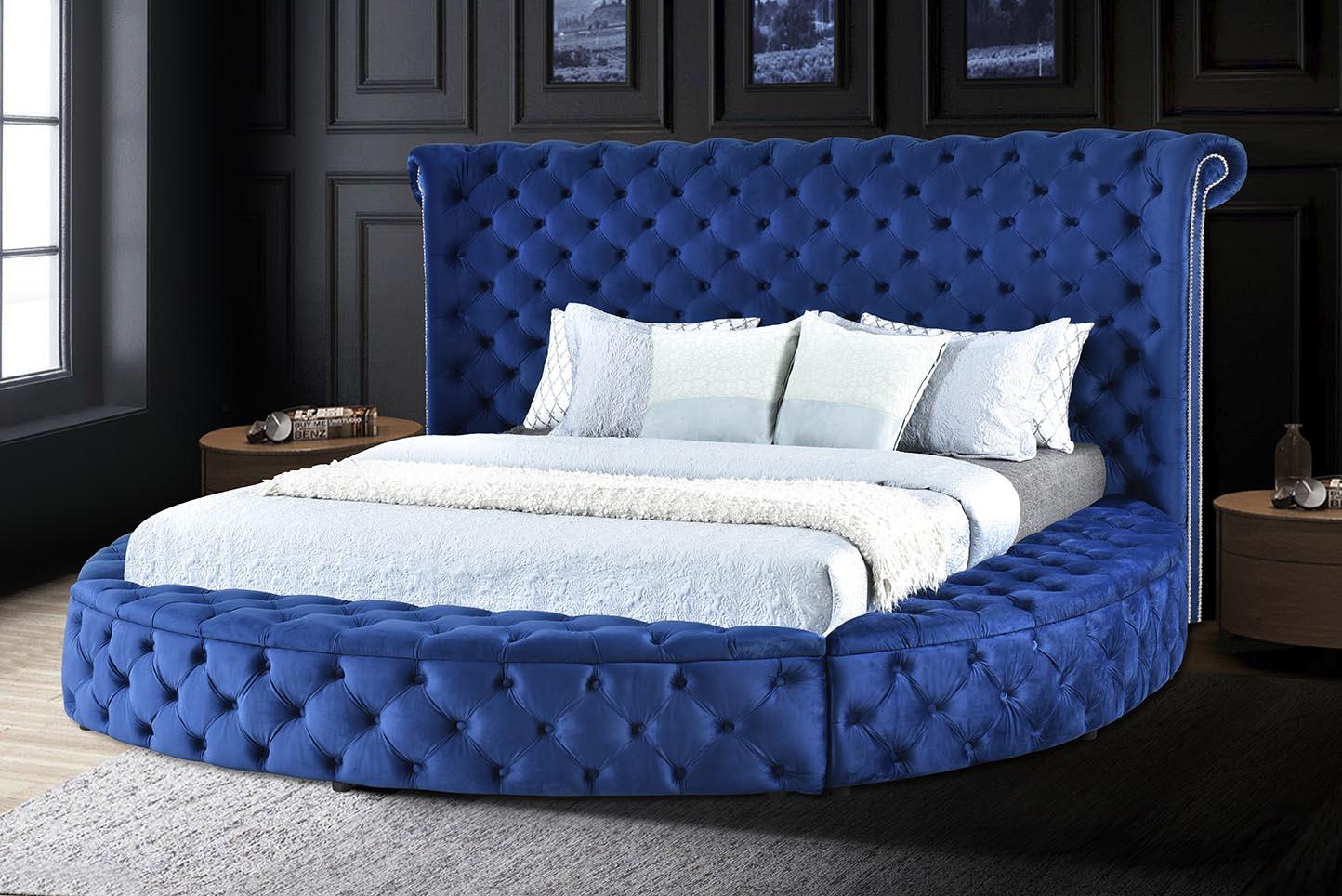 Round Storage Bed Frame