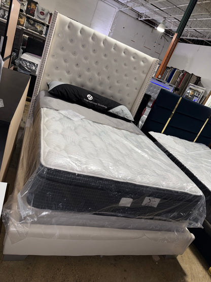 Queen White Bed Frame