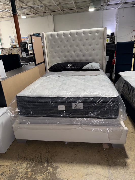 Queen White Bed Frame