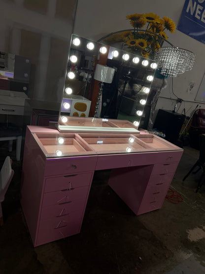 Pink Vanity