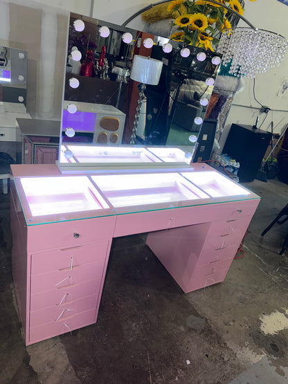 Pink Vanity