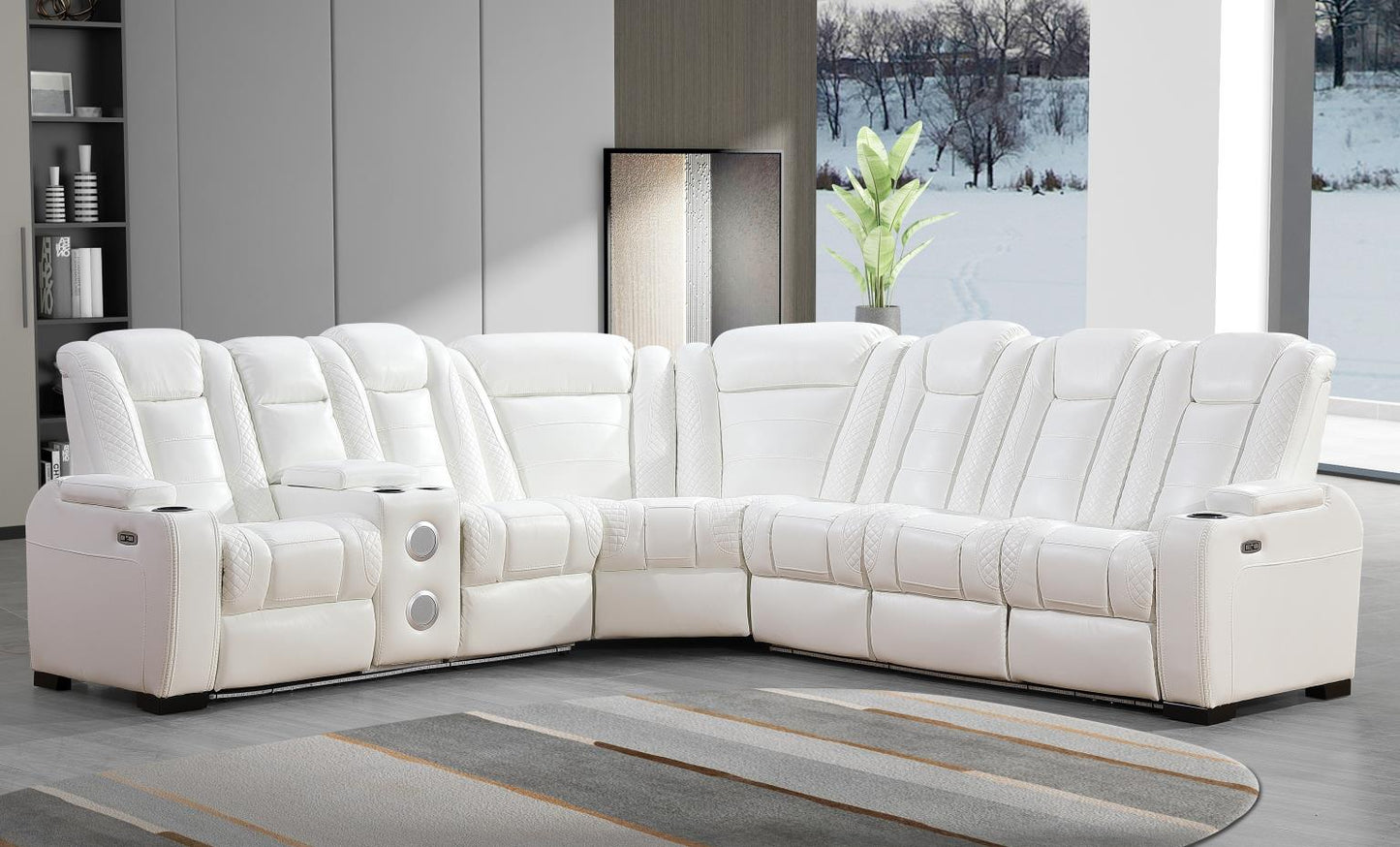 Zachary Power Reclining Sectional