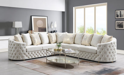 Nyra Velvet Sectional