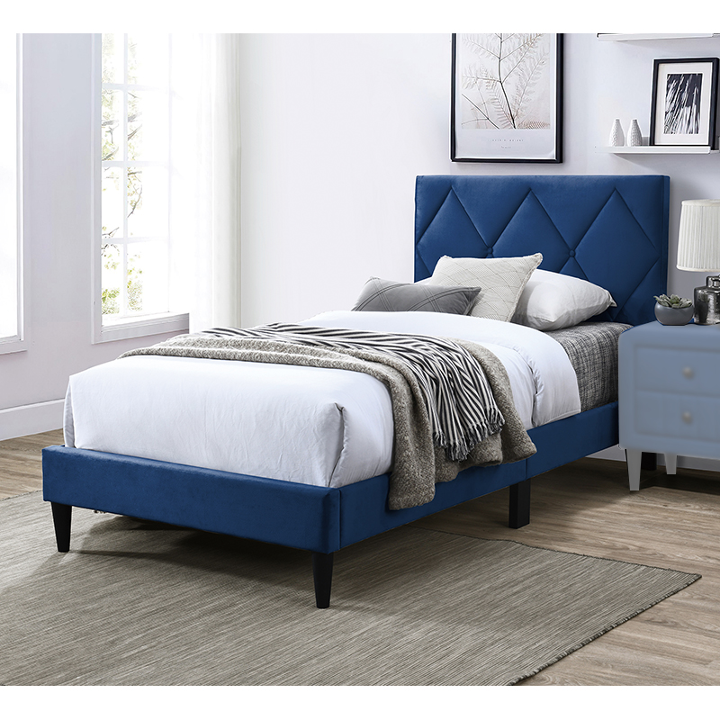 Twin Velvet Bed Frame