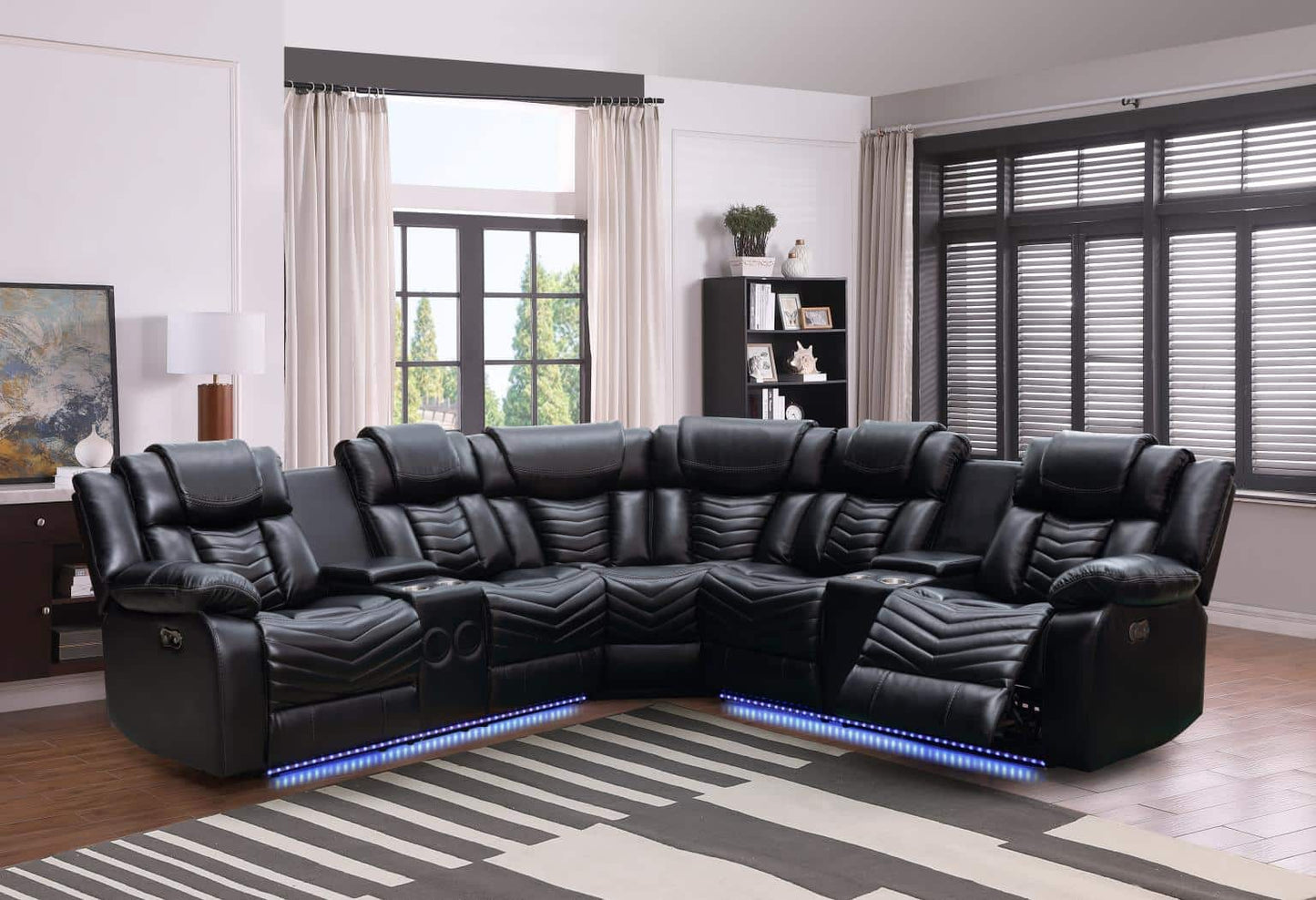 Power Reclining Sectional