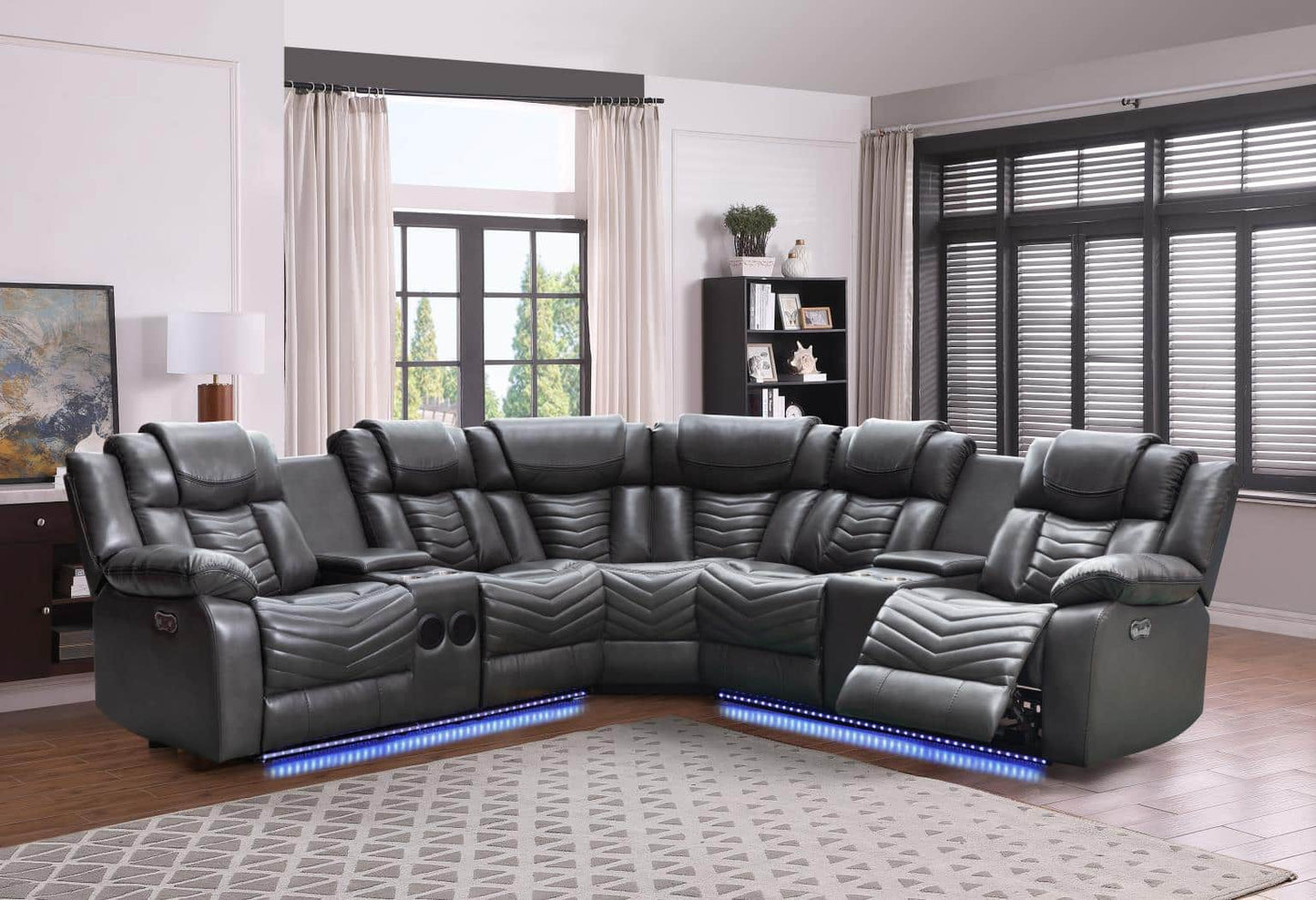 Power Reclining Sectional