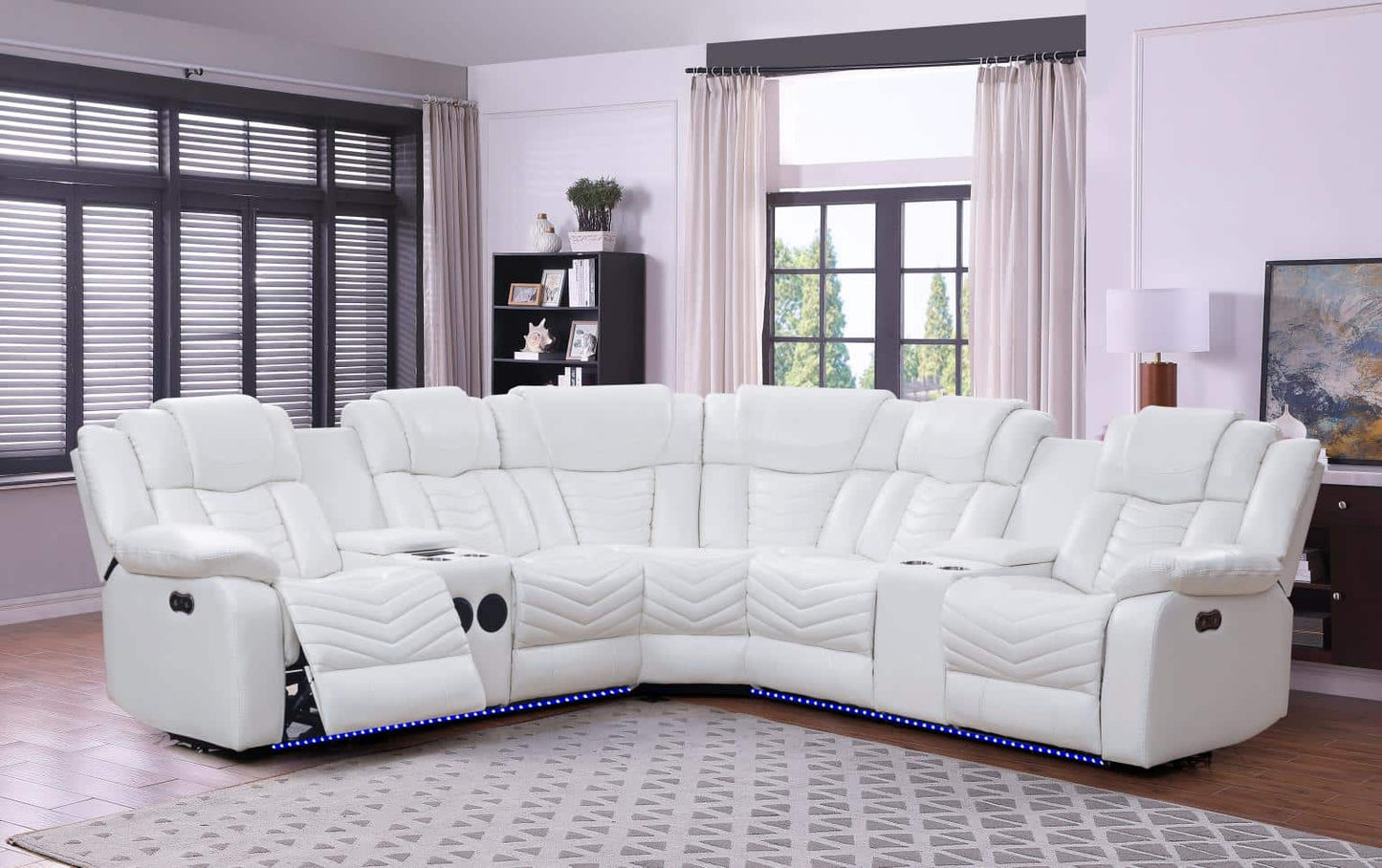 Power Reclining Sectional
