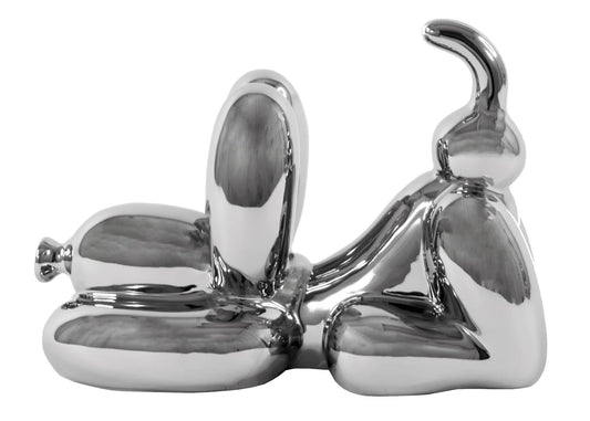 Playful Ballon Dog Tabletop Sculpture