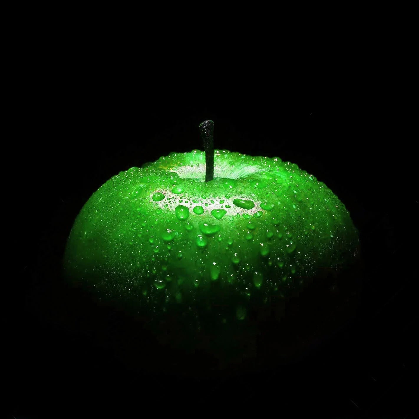 Kitchen Apple Glass Wall Art