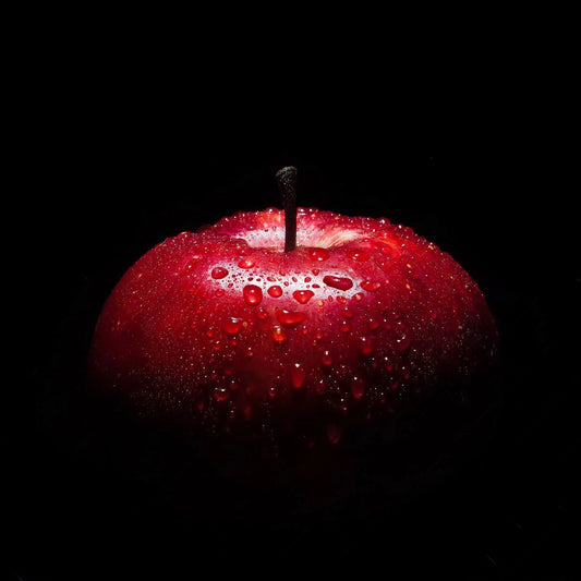 Kitchen Apple Glass Wall Art