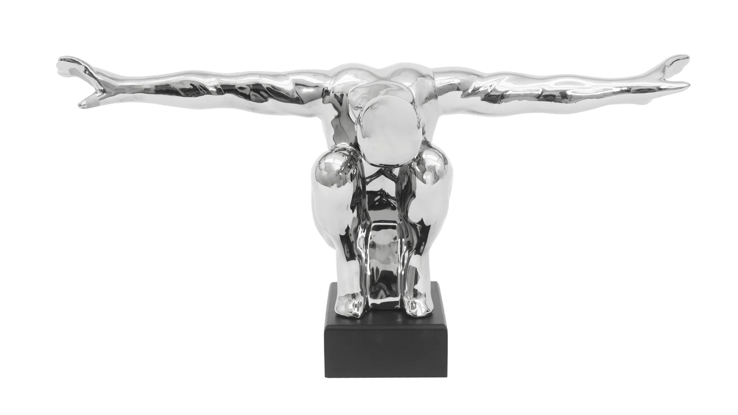 Outstretched Arms Man Sculpture