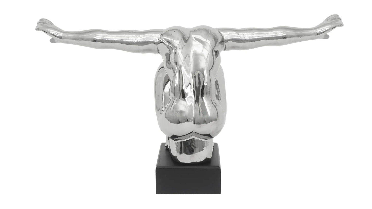 Outstretched Arms Man Sculpture