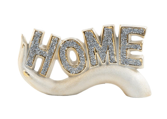HOME Word Diamond Sculpture