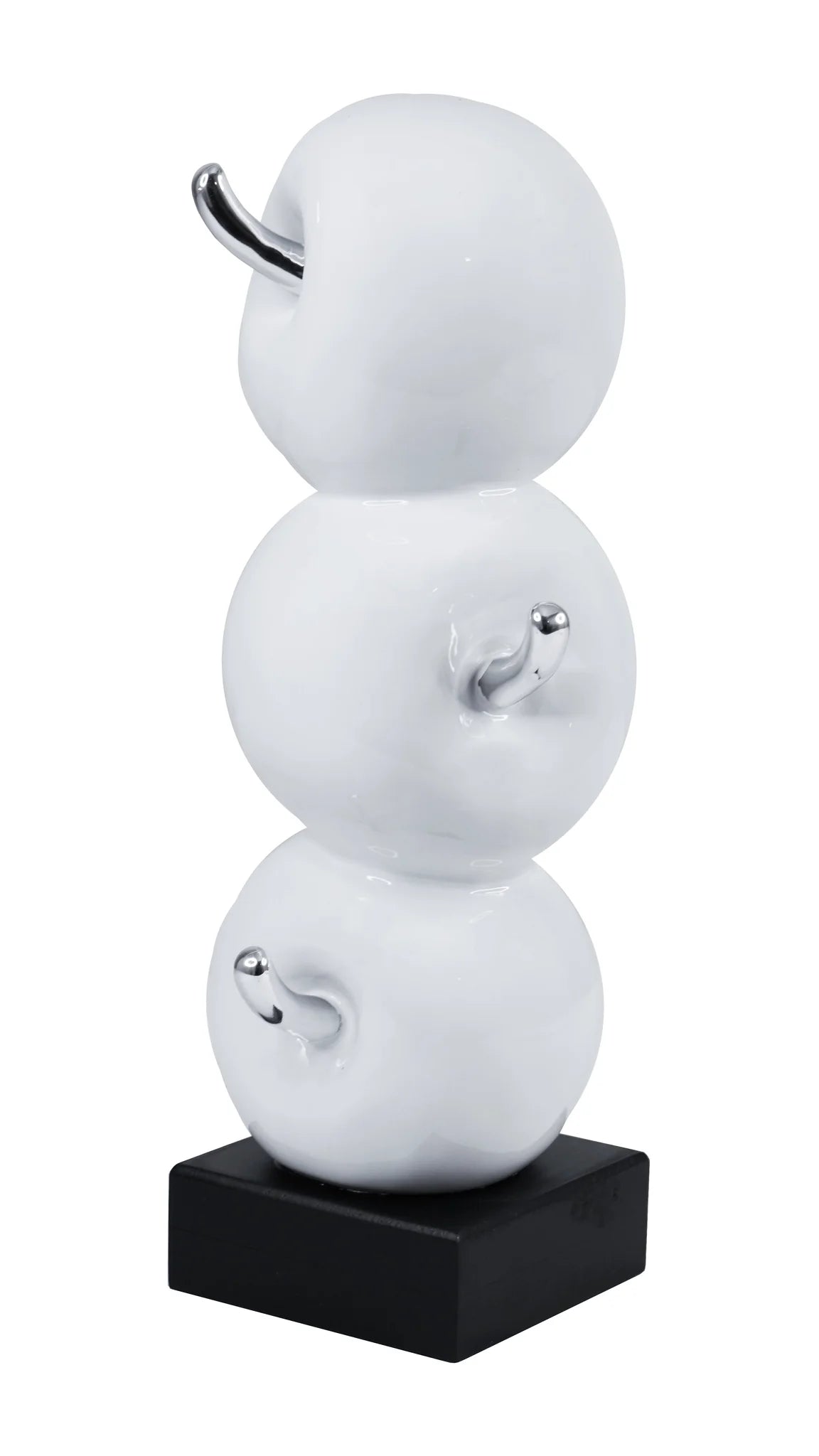 3 Stacked Apple's Tabletop Decor