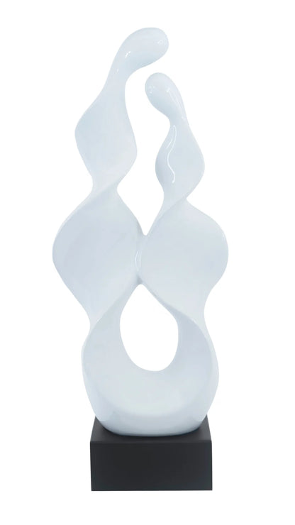 Abstract Couple Sculpture