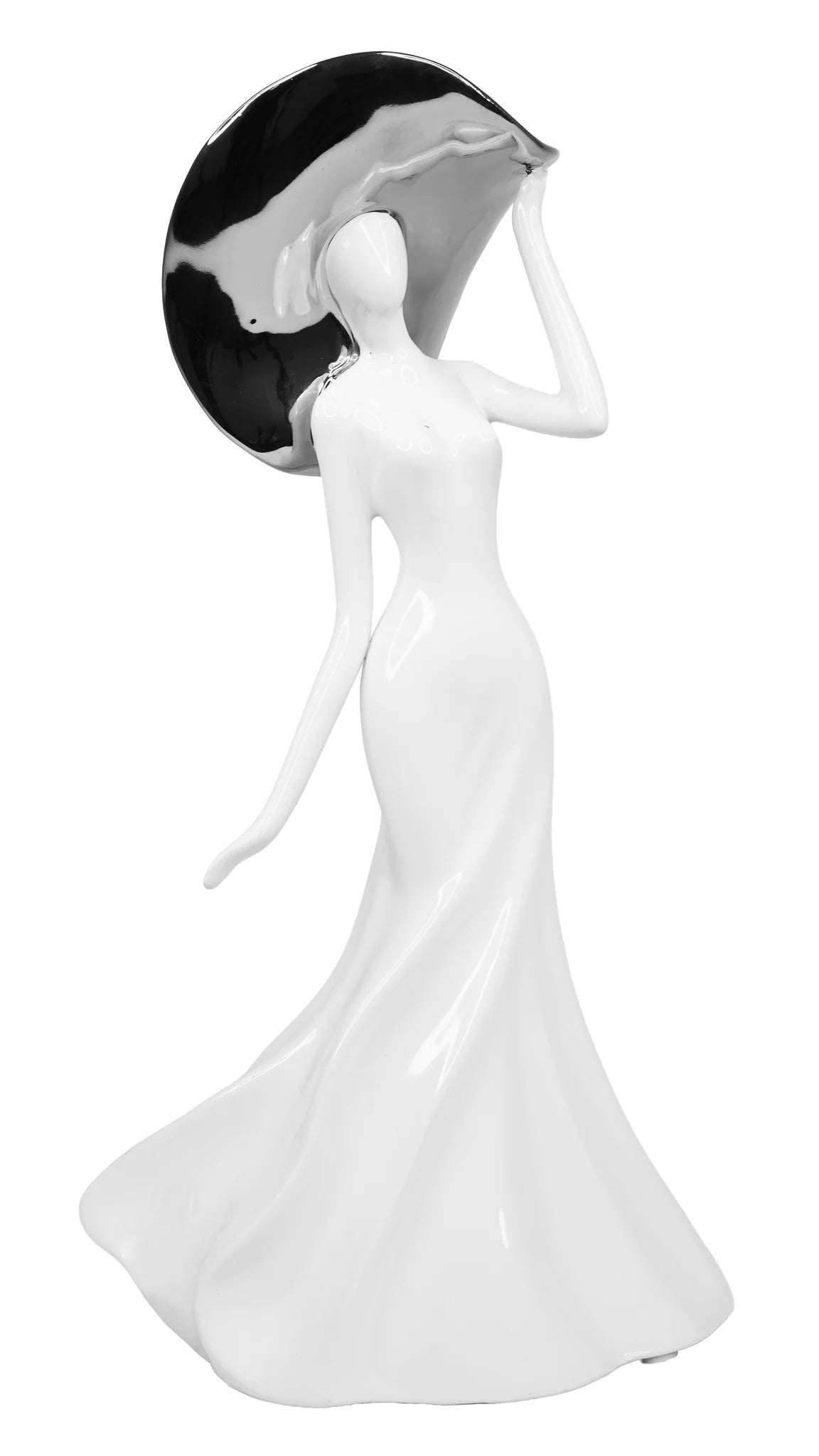 Hat Lady Sculpture